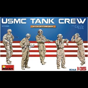 Modelbouw Figurenset USMC Tankbemanning
