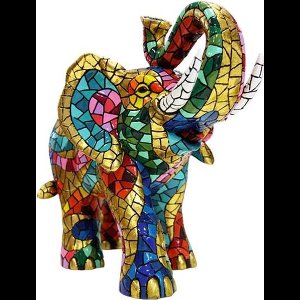 Carnaval Olifant (vijf groottes)