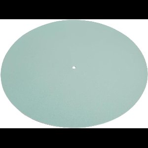 Allecto Plus - Leer Platenspelermat Antistatisch LP Slipmat Antislip - Verminder Ruis en Stof - Geschikt voor Alle LP Vinylplatenspelers