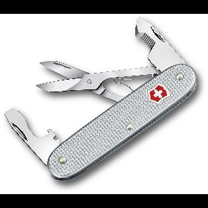 Victorinox Companion Alox Slim Zakmes - 93 mm - 6 functies - Zilver