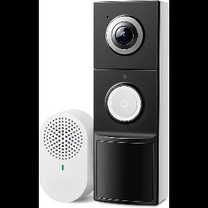 Lexium Video deurbel zonder abonnement - Deurbel met camera - Draadloze video deurbel - Beveiliging woning - Deurbel met app - Slimme deurbel - Geen maandelijkse kosten - Beveiligingscamera - WiFi deurbel - Voor smartphone en tablet