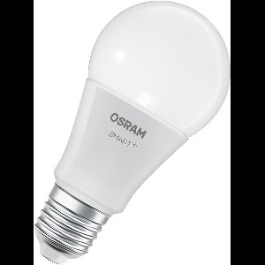 OSRAM SMART+ LED-lamp, A60, 9W, 2700–6500K, E27, bolvormig, instelbaar wit, dimbaar, bedienbaar met app of stem, compatibel met Matter