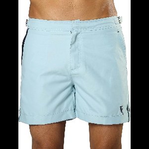 Korte Broek en Zwembroek Heren Sanwin - Licht Blauw Tampa Effen - Maat 34 - M/L