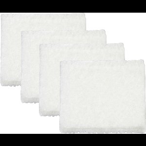 AMIG Anti-krasvilt - 4x knipvel - wit - 100 x 100 mm - rechthoek - zelfklevend - beschermvilt