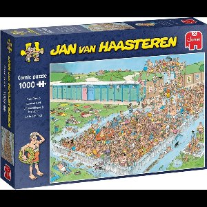Jan van Haasteren - Bomvol Bad - 1000 stukjes puzzel - Legpuzzel