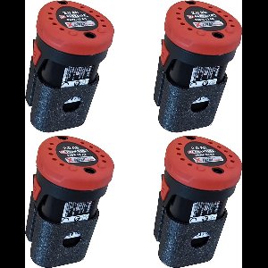 ULROAD 4 x batterijhouder 12V batterij geschikt voor Parkside wandhouder werkplaats wandhouder voor PBSPA 12 C3 Performance