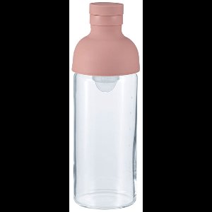 Hario cold brew fles 300ml - licht roze