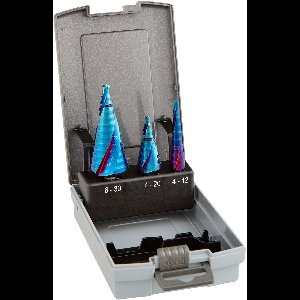 WS24 Step boren set 3 stuks met TITANPRO coating - WS24-100468