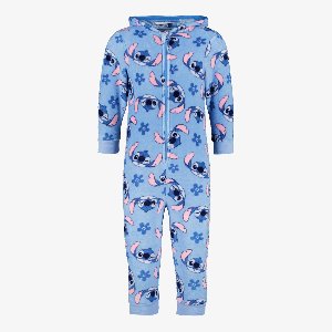 Lilo & Stitch kinder onesie blauw