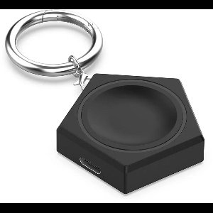 DrPhone Oplader voor Samsung Galaxy Watch 7/6/5/4/3 Active 2/1 – Magnetische USB-C Snellader – Compact & Veilig Reislader - Zwart