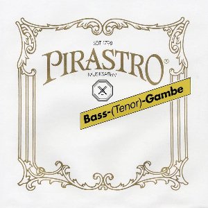 Pirastro P157230 bass (tenor)-gamba string A-2 (18 3/4), gut