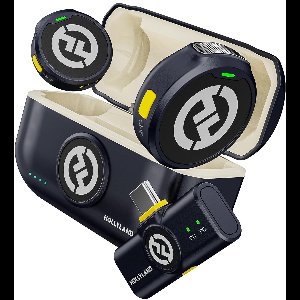 ​Hollyland Lark M2 USB-C Draadloze Microfoon, 48kHz Studio Kwaliteit, 300m Bereik, 40u Opname, Noise Cancelling, USB-C Plug, voor Video Maken​​