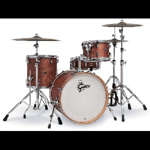 Gretsch CT1-R424 Catalina Club Satin Walnut Glaze - Drum ketel set