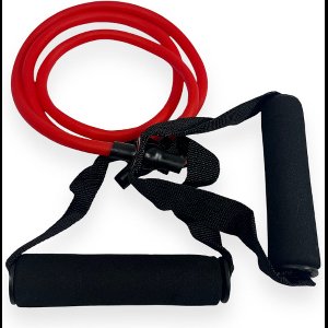 Padisport Fitness Tube Medium - Weerstandsbanden En Weerstandstubes - Katrol Schouder - Weerstandsbanden Met Handvatten - Elastic Bands Fitness - Gym Elastieken - Sport Apparatuur Voor Thuis - Weerstandband - Fitness Elastiek Met Handvat