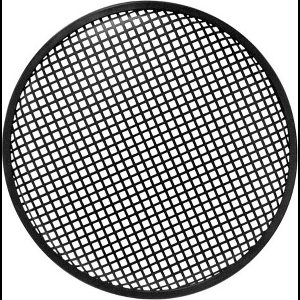 HQ-Power Luidsprekerrooster, 15", metaal, zwart