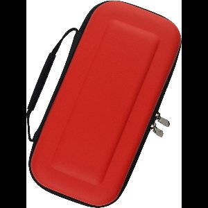 Hoesje Geschikt voor Nintendo Switch OLED Hoes Bescherm Case Hardcover - Hoes Geschikt voor Nintendo Switch OLED Case - Rood