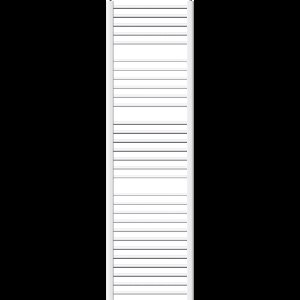 Badkamerradiator Sahara 500x1800 mm Wit recht met zijaansluiting
