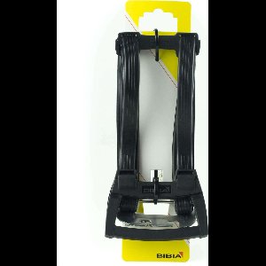 Snelbinder bibia stelsnelbinder op kaart - ZWART