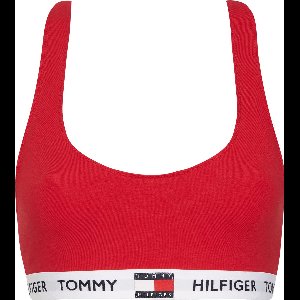 Tommy Hilfiger dames Tommy 85 bralette - katoen ongevoerd - rood
