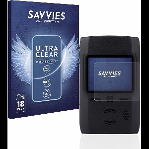 Savvies - Screenprotector voor Motorola Advisor TPG2200 - Folie Beschermfolie transparant 18 Stuks