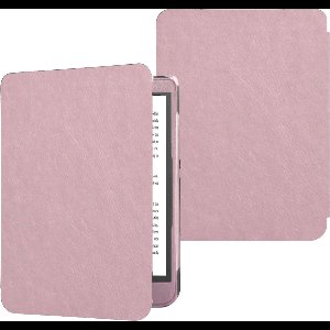 Hoesje geschikt voor Kobo Clara Colour / BW – Extreme Shock Case - Sleepcover – Hoesje geschikt voor Kobo Forma Flip Cover Rosé