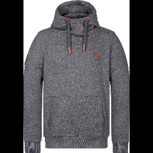 Naketano Hoodie Supapimmel 1800-0203 Anthracite Melange-L