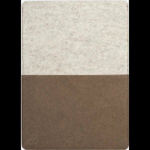 Oakywood MacBook Sleeve Wolvilt - Stone Grey - Compatible met 13" modellen MacBook Air & MacBook Pro