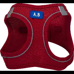 Animal Boulevard Ab32232 - Hals- En Leibanden - Hond - Ab Air-mesh Comfortharnas Rood-m 6-9kg - Maat: M 6-9kg