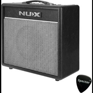 NUX Mighty Series digitale versterker 20 Watt - 8" speaker - bluetooth - DSP - via app aanstuurbaar - 3-band EQ - Specter Plectrum
