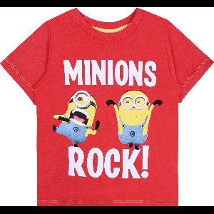 Rood t-shirt MINIONS