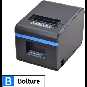 Bolture Bonprinter - Kassabonprinter - Kassabon - Kassa Printer - WiFi en USB - Zwart