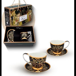 Carmani - Tree of Life Vanessa Kopjes - Kopjes Set - Cadeau Idee - Vintage Decoratie - 350ml Capaciteit