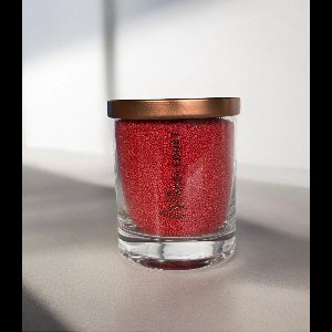 The Candledust – Kaarsenzand met Lonten – Geurkaarsen in glass( 160 gram) Geschenkset – Rode – Duurzaam & Zero Waste – DIY Kaarsen Maken -34 uur brandduur