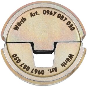 Wurth - Persinzetstukken m halve schalen trapezium persing - Persinzetstuk m. halve schalen trapezium persing x 1 st
