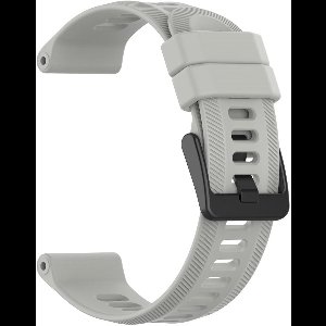 Siliconen bandje voor Garmin Forerunner o.a. 945, 955 en 965 – Grijs | Inclusief gereedschap