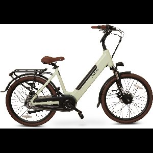 Avon Bx1 Elektrische Kinderfiets 24 Inch – 250w Voorwielmotor 504wh Accu 90km Actieradius Hydraulische Schijfremmen Nexus 3-speed Kleurendisplay Lage Instap Lichtgroen
