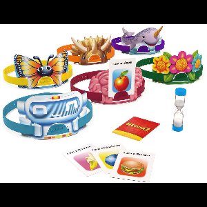 Devine Tête Classique - Jeu de Société Famille - Bandeaux et Devinettes - Devinez L’illustration De La Carte Qui Est Sur Votre Tête - Jeu De Cartes - Version Française - Jeu Enfant 6 Ans et +