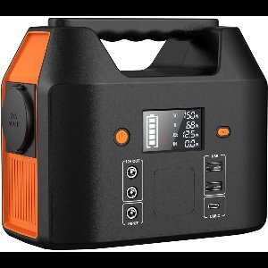 Powerstation - Powerbank - Stroomgenerator - Aggregaat - Zwart en Oranje