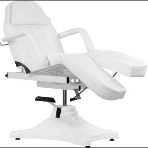 Mega Beauty Shop® Behandelstoel pedicurestoel wit - Voor profesioneel gebruik