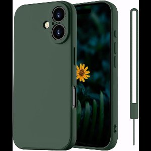 Thelau - Siliconen Hoes voor Smartphone - Dun, Krasbestendig, Stootvast - Microvezel Voering, Camerabescherming - 6,1 Inch