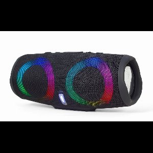 GMB-Audio Draagbare BT LED Speaker - Draadloze Muziekstreaming met Multi-Kleur LED Lichteffecten, Lange Batterijduur, en Diverse Afspeelopties voor Feesten en Buitenavonturen