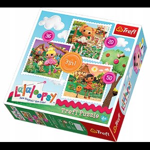Trefl 3-in-1 Puzzels Lalaloopsy (20/36/50 Stukjes)