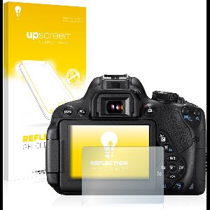 upscreen - Screenprotector voor Canon EOS 700D - Folie Beschermfolie anti glare matte