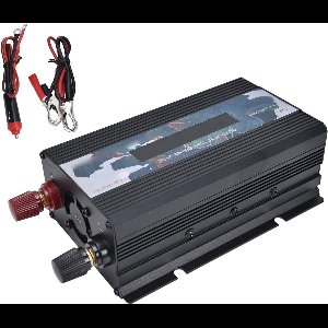 Allecto plus - 3000W Pure Sinusomvormer voor Thuis en Onderweg met Adapter & Stopcontact - DC 12V Naar 220V AC - Multifunctionele Stroomomvormer met Zoemerherinnering