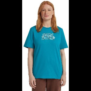 O´neill Graphic T-shirt Met Korte Mouwen Blauw L Vrouw