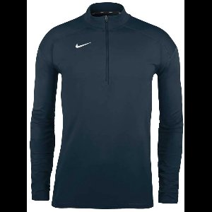 Nike Dry Element Half Rits Lange Mouw T-shirt Blauw M Man