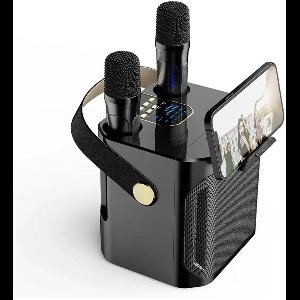 VIKEFON - Draagbare Bluetooth Speaker - 100W Krachtig - Dual Microfoon - Karaoke - Voor Muziekliefhebbers - S882