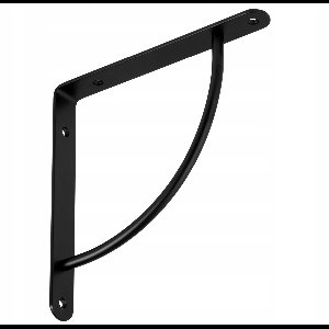 Stevig Wandrek Ophangsysteem 222x222mm Mat Zwart