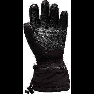 Verwarmde handschoenen – Elektrische handschoenen – Ski handschoenen – Winterhandschoenen – Oplaadbare handschoenen – Geitenleer en softshell – 3 warmtestanden – Zwart – Maat L