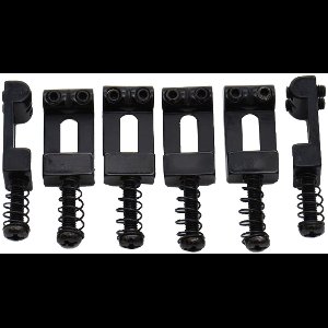 Göldo eenzelböckchen Strat zwart, HB spacing, 10,5mm, set - Gitaaronderdeel